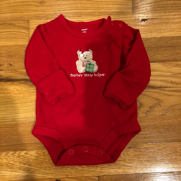 Newborn Christmas Onesie - Picture 1 of 3